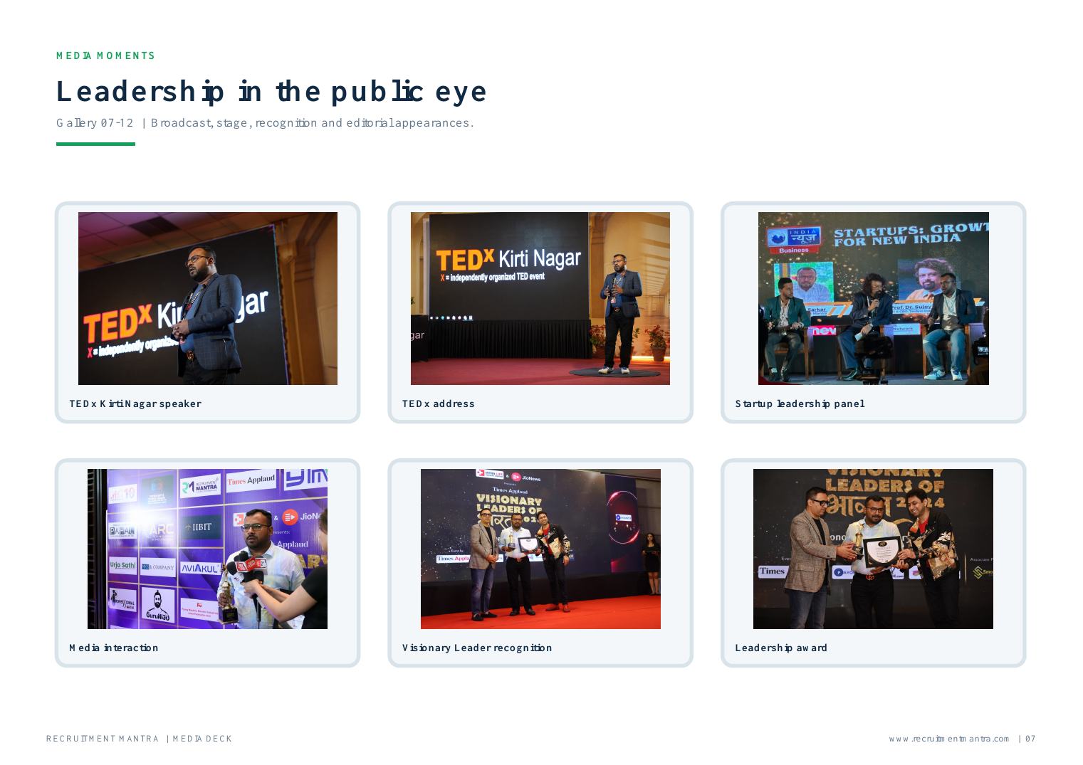 Arghya Sarkar and Recruitment Mantra media moments gallery 07-12